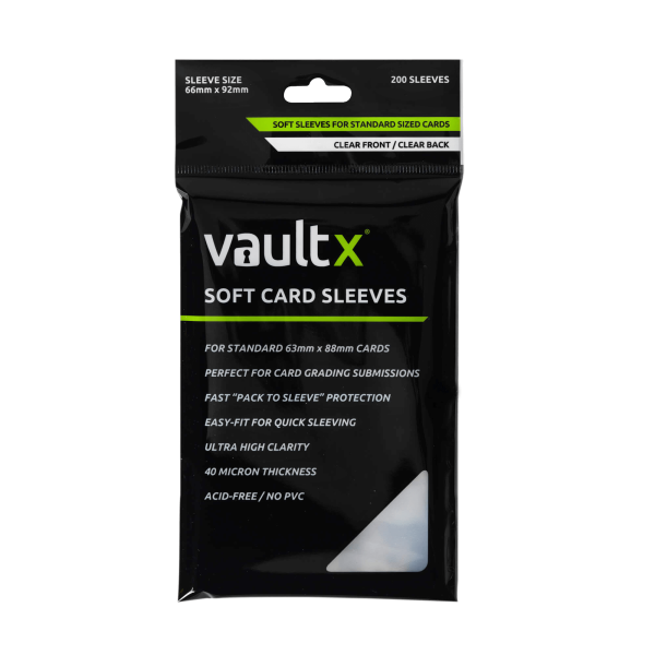 Vault X - Soft Card Sleeves (200 Pack)