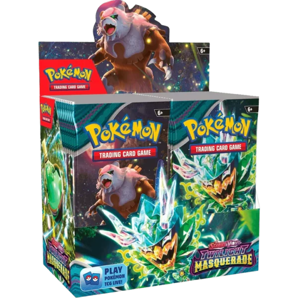 Pokemon TCG - Scarlet & Violet - Twilight Masquerade - Booster Box (36 Packs)