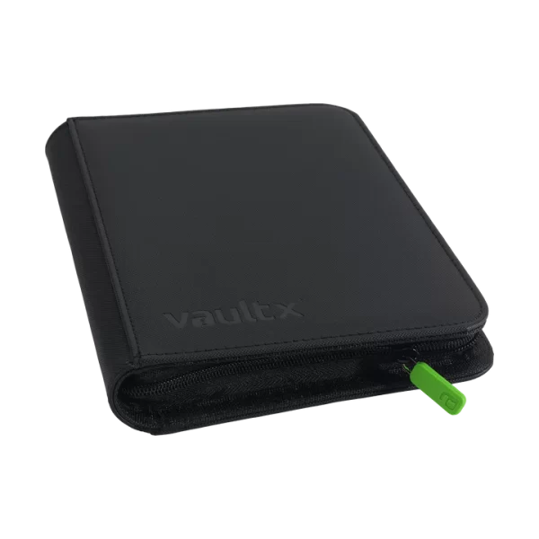 Vault X - 4-Pocket Exo-Tec® Zip Binder - Black